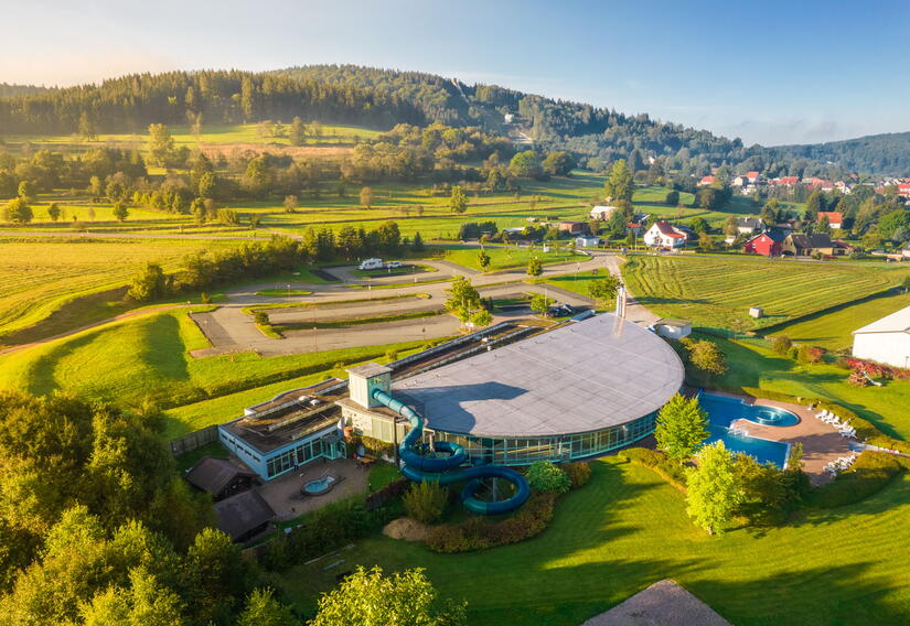 Das Inselbergbad Brotterode-Trusetal von aussen