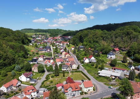 Blick auf Elmenthal, Stadt Brotterode-Trusetal