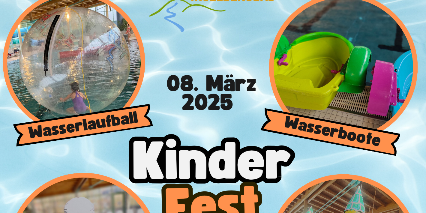 Plakat mit Informationen zum Fest Uhrzeit Datum und Rufnummer, Preis und Attraktionen