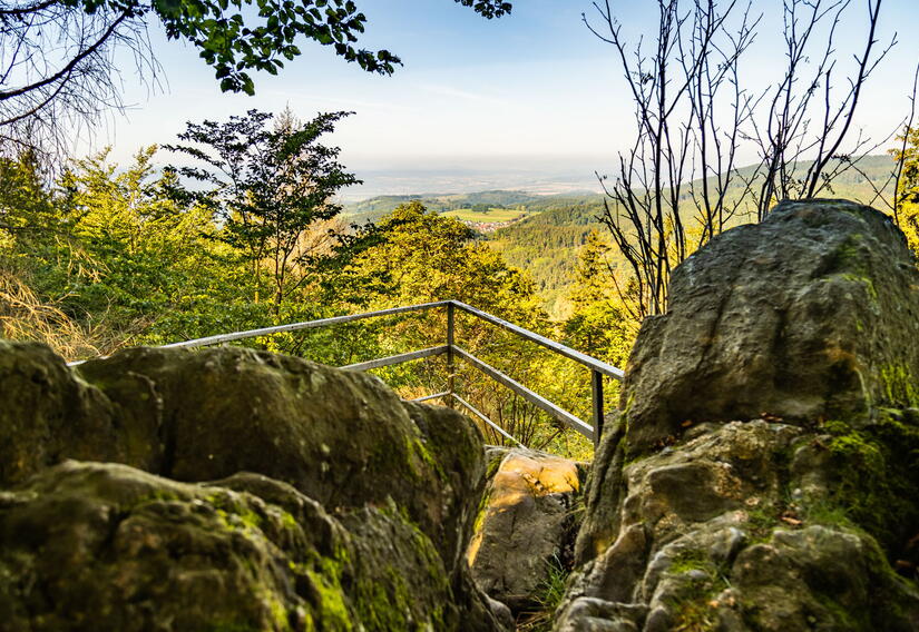 Felsen mit Ausblick