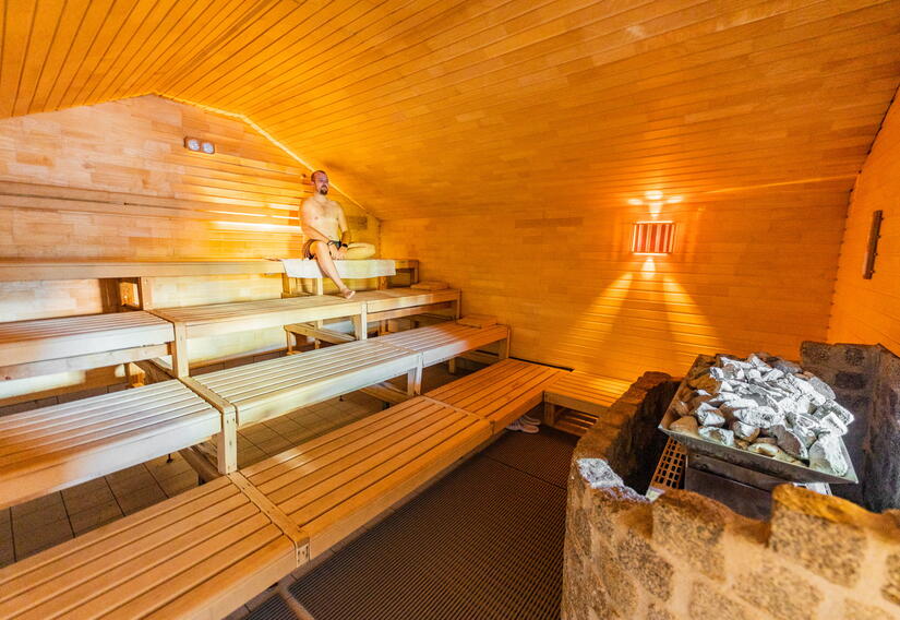 Sauna im Inselbergbad Brotterode-Trusetal