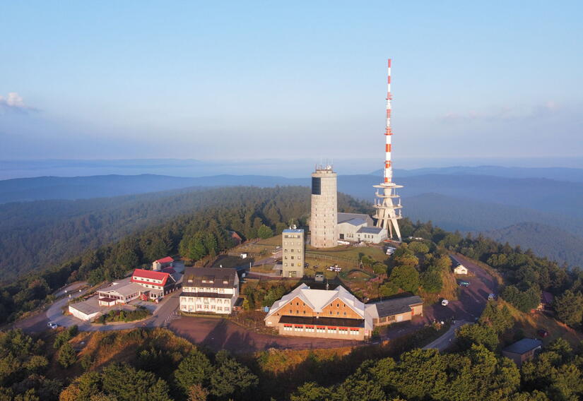 Großer Inselsberg bei Sonnenaufgang